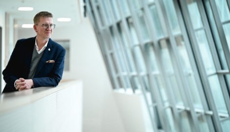 Martin Rummel verweist im Gespräch auch immer wieder auf sein Team, mit dem er täglich ...