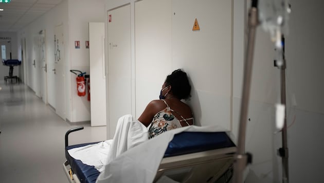 Aufgrund der Hitze sind auch französische Krankenhäuser gefordert.