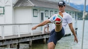 Lukas Feurstein macht auch mit dem Fußball ausgezeichnete Figur.