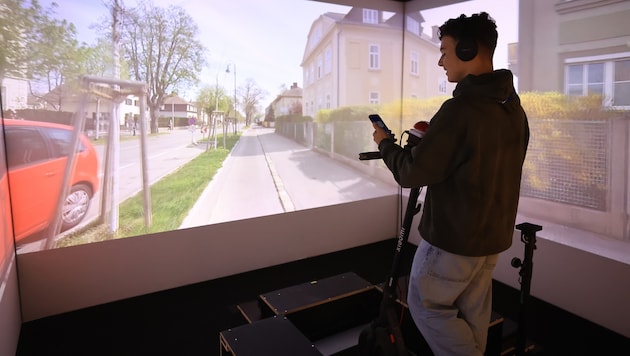 In der 270-Grad-Safety-Box wurde verzögerte Reaktionsfähigkeit spürbar.