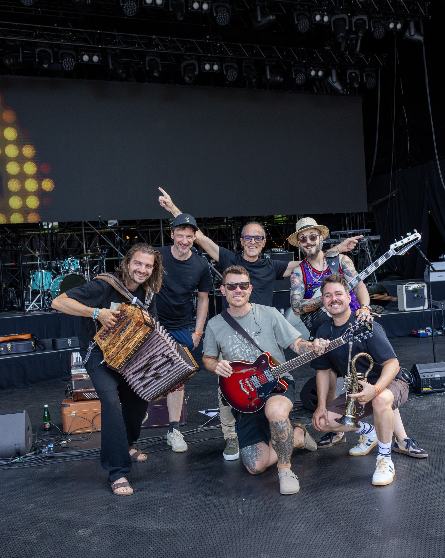 Vom Woodstock der Blasmusik direkt an den Wörthersee. Schon beim Soundcheck für die große ...
