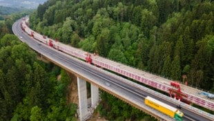 Die Tauernautobahn im Liesertal ist seit einem Jahrzehnt ein Asfinag-Sorgenkind und ...