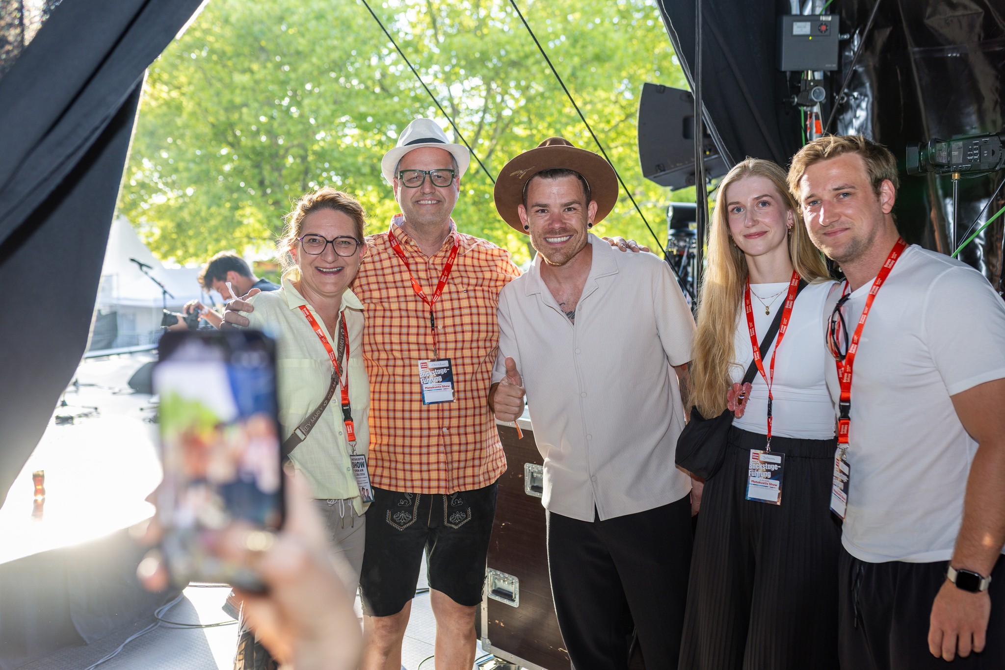 Exklusive Führung von Mister Matakustix Matthias Ortner durch den Backstagebereich. Als ...
