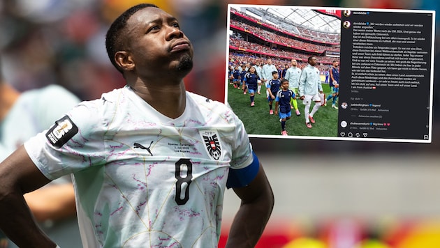 David Alaba hat sich nach dem WM-Aus auf Instagram zu Wort gemeldet.