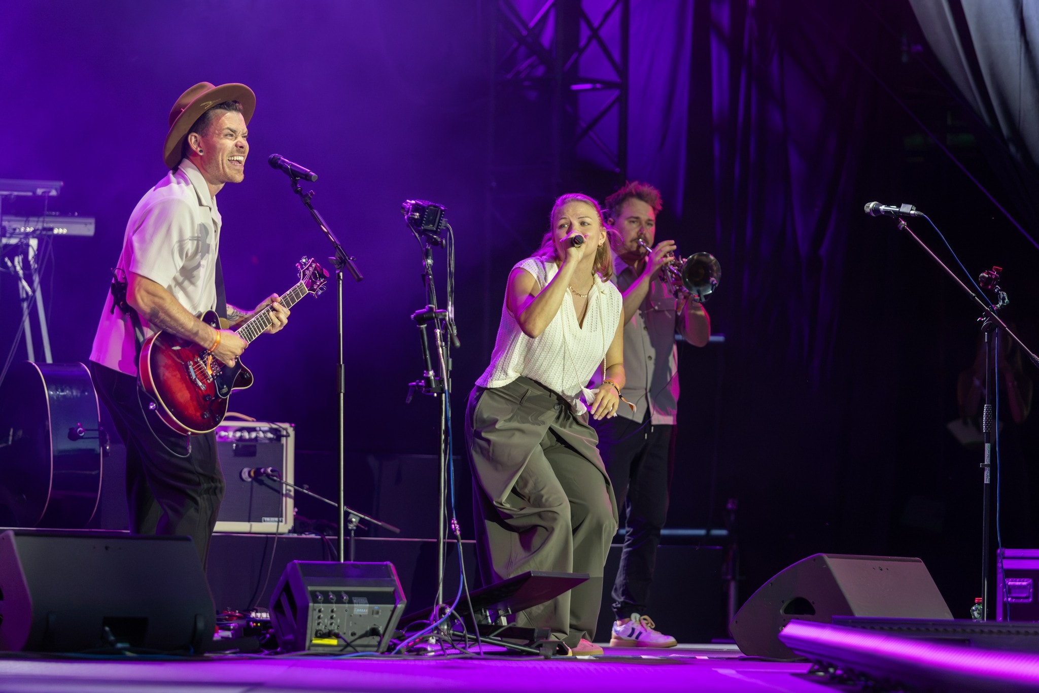 Popstar Caro Fux begeisterte mit ihrem „Aff‘ im Kopf.