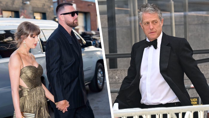 Taylor Swift und Travis Kelce luden in New York zur Hochzeit des Jahres. Auch Hugh Grant war ...