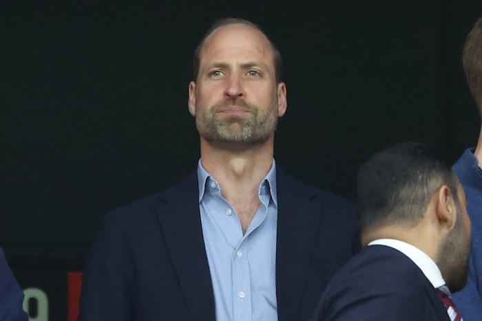 Prinz William beim Besuch einer Partie von Aston Villa