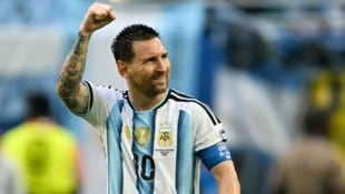 Lionel Messi erzielte seinen zwanzigsten -WM-Treffer.