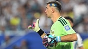 Argentinien im Herzen und auf dem Kopf: Goalie Emiliano Martinez. 