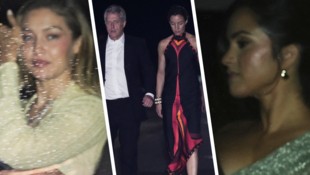 Swifts enge Freundinnen Gigi Hadid (l.) und Selena Gomez (r.) wurden nach der Hochzeit gemeinsam ...