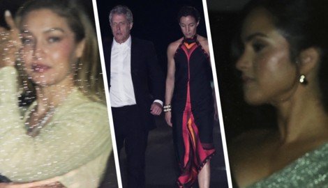Swifts enge Freundinnen Gigi Hadid (l.) und Selena Gomez (r.) wurden nach der Hochzeit gemeinsam ...