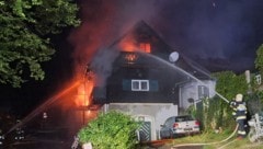 Mitten in der Nacht ist es zu dem schweren Brand in der Steiermark gekommen, der 90 ...