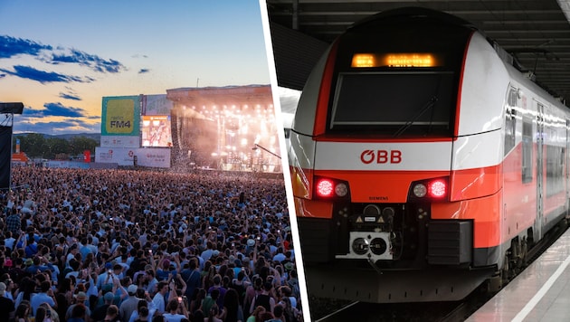 Wer aufs Donauinselfest fährt, sollte wegen der Sperren etwas mehr Zeit für die Anreise ...