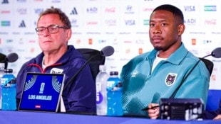 Ralf Rangnick und David Alaba