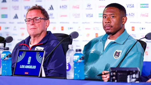 Ralf Rangnick und David Alaba