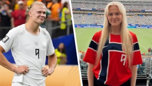 Erling Haaland und seine Schwester Gabrielle