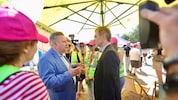 Bier oder Spritzer? Ludwig und Grünwidl sind sich nicht ganz einig.