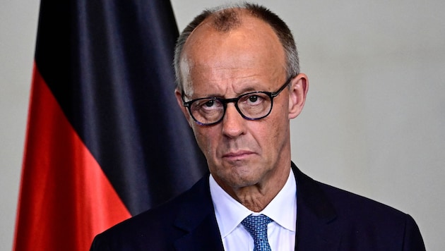 Gar nicht lustig: der deutsche Bundekanzler Friedrich Merz.
