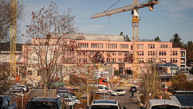 Das Klinikum der Gesundheitsholding in Freistadt im Mühlviertel.