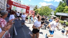 Nordkette und Hofburg waren bei Kaiserwetter die prächtige Kulisse.
