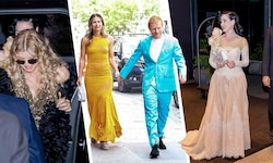 Bei den Outfits der Gäste war von elegant bis schrill alles dabei.