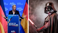 Weidel erhielt 81,3 Prozent der Stimmen. Dabei erklang aber immer wieder der „Imperial March“. ...