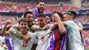 Azzedine Ounahi (mitte) beendete fast im Alleingang Kanadas WM-Abenteuer.