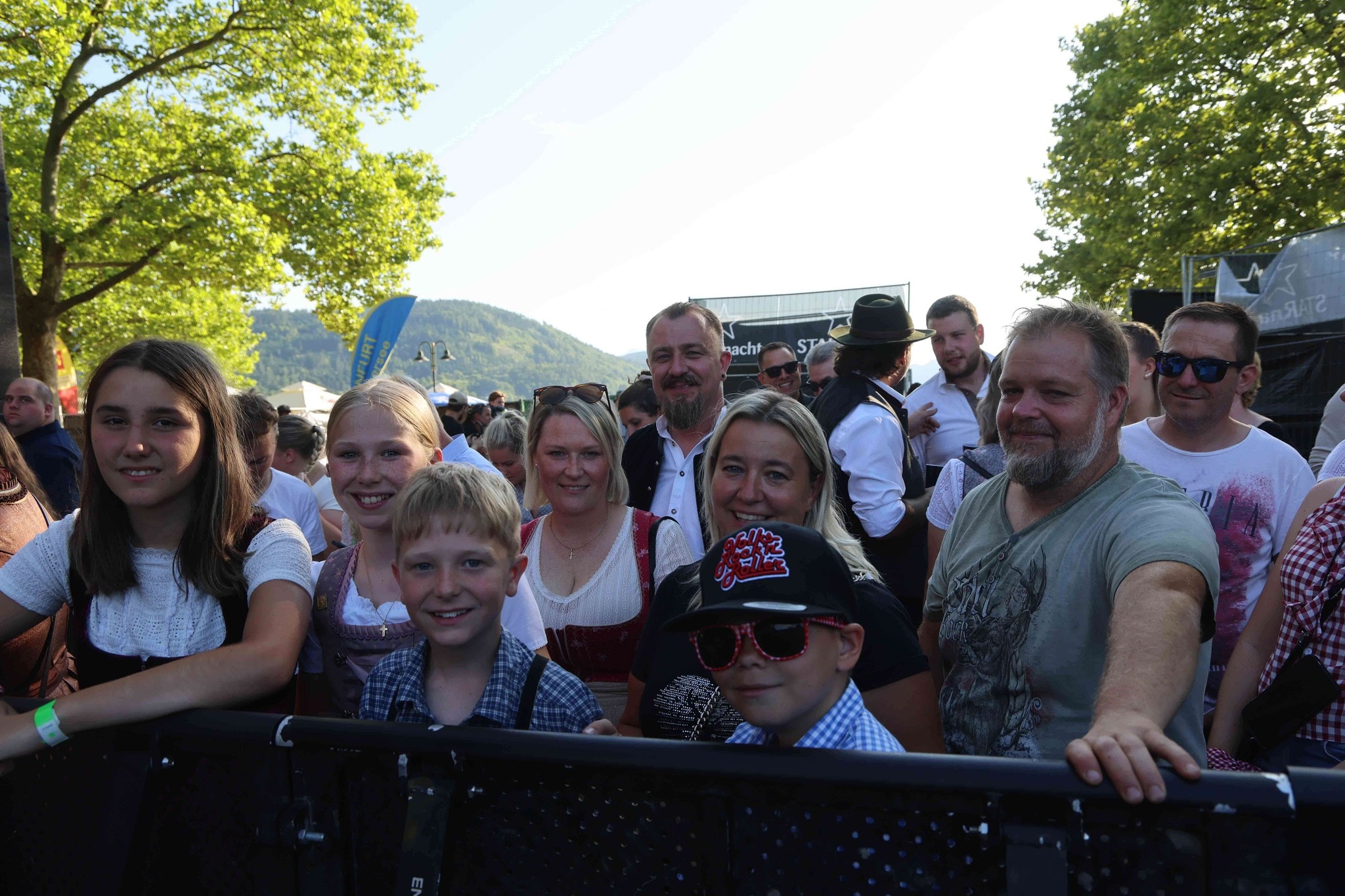 Partystimmung in der Ostbucht.