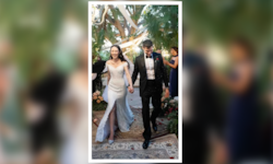 Am Wochenende feierten Aurora Ramazzotti und Goffredo Cerza auf Sizilien eine wahre ...