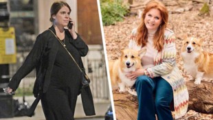 Babyglück bei Prinzessin Eugenie: Der Babybauch wird immer deutlicher. Dass sie sich mit ihrer ...