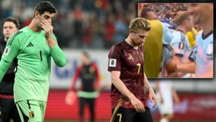 Thibaut Courtois (l.) und Kevin de Bruyne (r.) werden keine Freunde mehr.