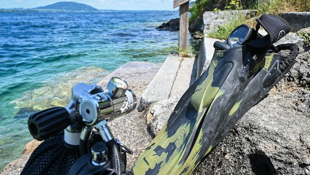 Der Unfall der Taucherin trug sich am Attersee zu.