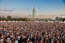 Riesenandrang am dritten und letzten Festivaltag auf der Donauinsel.