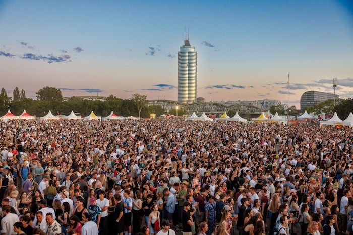 Tausende Besucher feierten drei Tage lang auf der Donauinsel.