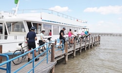 Der See als beliebter Touristenmagnet: „Die Leute haben verstanden, dass der Steppensee starken ...