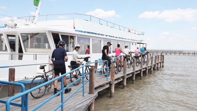 Der See als beliebter Touristenmagnet: „Die Leute haben verstanden, dass der Steppensee starken ...
