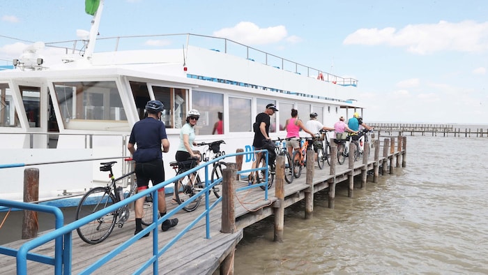 Der See als beliebter Touristenmagnet: „Die Leute haben verstanden, dass der Steppensee starken ...