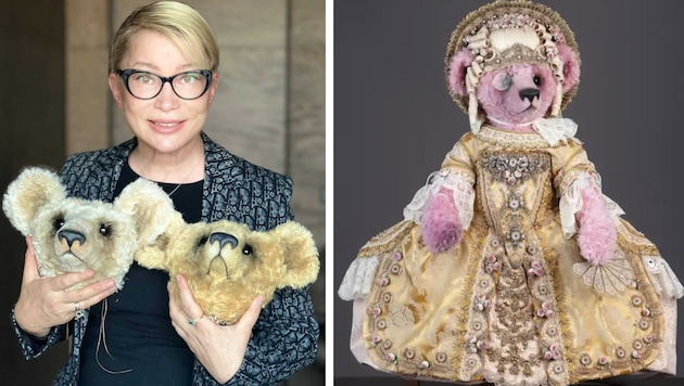 Als einzige Österreicherin trat die Kärntnerin bei dem Teddybären-Wettbewerb in Deutschland an.