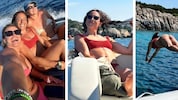 Ski-Ikone Federica Brignone erholt sich auf Sardinien mit ihren Teamkolleginnen Laura Pirovano ...