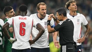 Harry Kane (Mitte) stand gegen Mexiko im Fokus.