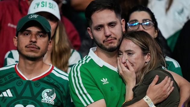 Große Enttäuschung bei Mexikos Fans