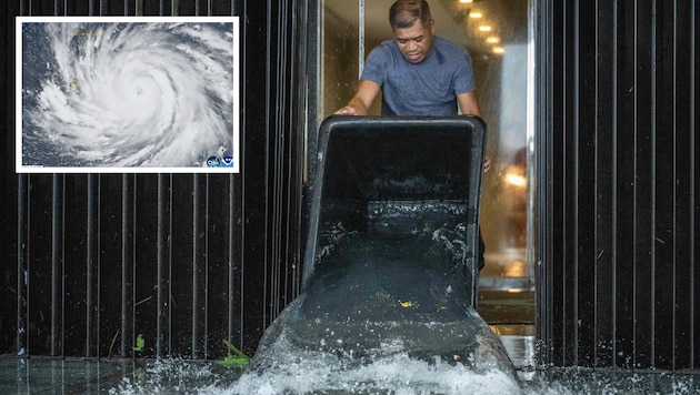 „Bavi“ sorgte für massive Überschwemmungen.
