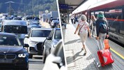 Im Sommer wie im Winter: Zu den Stoßzeiten drohen Staus. Wer mit dem Zug anreist, will auch vor ...