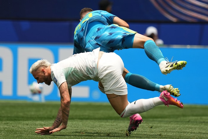 Auch Marko Arnautovic und Co. prallten an Unai Simon ab.
