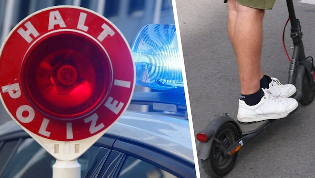 In Landeck wurde das rasante E-Scooter-Duo aus dem Verkehr gezogen (Symbolbild).
