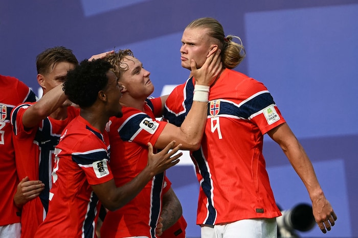 Erling Haaland traf doppelt.