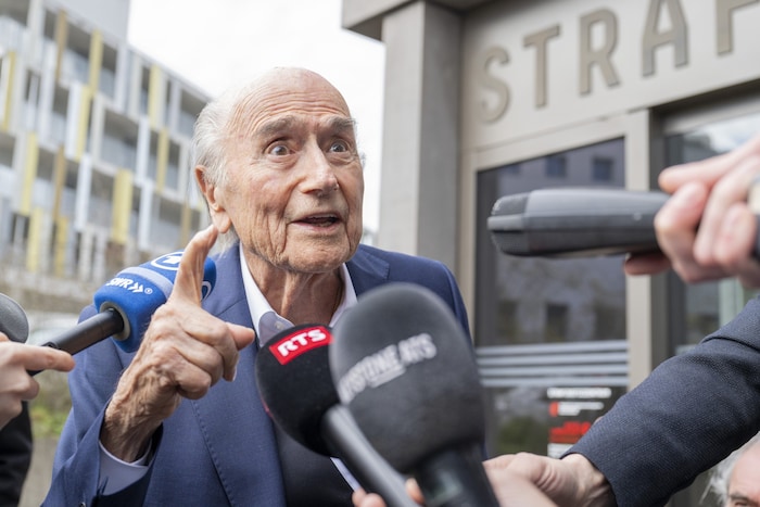 Joseph Blatter findet klare Worte.