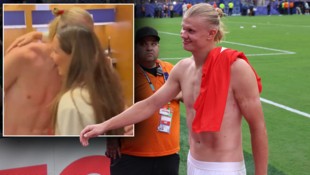 Prinzessin Ingrid Alexandra gratulierte Haaland und Co. nach dem 2:1-Sieg gegen Brasilien.