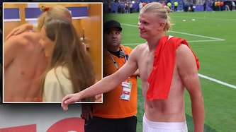 Prinzessin Ingrid Alexandra gratulierte Haaland und Co. nach dem 2:1-Sieg gegen Brasilien.