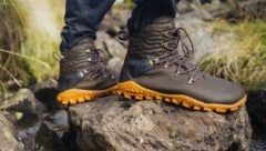 Barfußschuh-Hersteller Vivobarefoot empfiehlt beim Wandern leichtes Schuhwerk.
